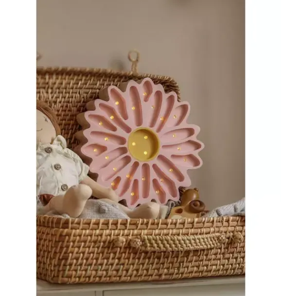 Janie and Jack Lighting-Daisy Lamp powder pink