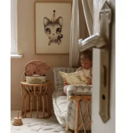 Janie and Jack Lighting-Deer Lamp brown