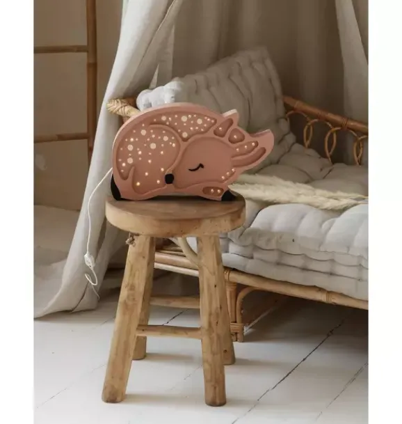 Janie and Jack Lighting-Deer Lamp brown