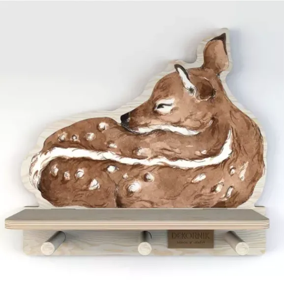 Janie and Jack Shelving-Deer Mini Shelf multi