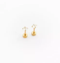 Janie and Jack Kids Accessories|Jewelry-Diamond Stud Earrings gold