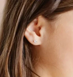 Janie and Jack Kids Accessories|Jewelry-Diamond Stud Earrings gold