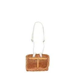 Janie and Jack Dolls-Dinkum Doll Bring-Me Basket straw
