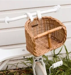 Janie and Jack Dolls-Dinkum Doll Bring-Me Basket straw