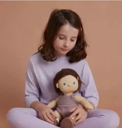 Janie and Jack Dolls-Dinkum Dolls - Bitsy lavender