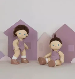 Janie and Jack Dolls-Dinkum Dolls - Bitsy lavender