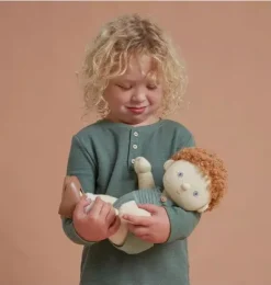Janie and Jack Dolls-Dinkum Dolls - pea