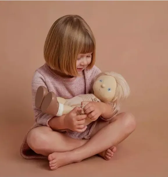 Janie and Jack Dolls-Dinkum Dolls - petal