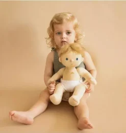 Janie and Jack Dolls-Dinkum Dolls - Poppet brown
