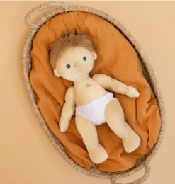 Janie and Jack Dolls-Dinkum Dolls - Poppet brown