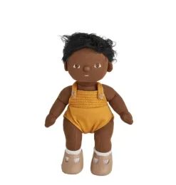 Janie and Jack Dolls-Dinkum Dolls - Tiny yellow