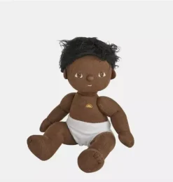 Janie and Jack Dolls-Dinkum Dolls - Tiny yellow