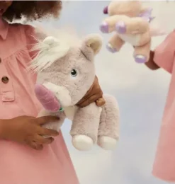 Janie and Jack Stuffed Animals-Dinkum Unicorn - Glimmer / lilac