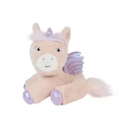 Janie and Jack Stuffed Animals-Dinkum Unicorn - Shimmer / pink