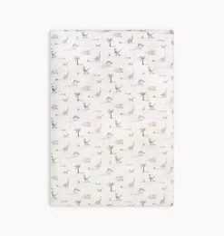 Janie and Jack Blankets And Quilts|Nursery-Dino Dreams Baby Duvet Set - sage