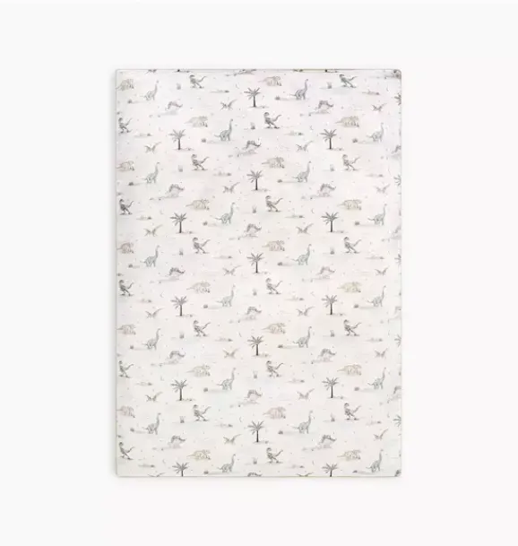 Janie and Jack Blankets And Quilts|Nursery-Dino Dreams Baby Duvet Set - sage
