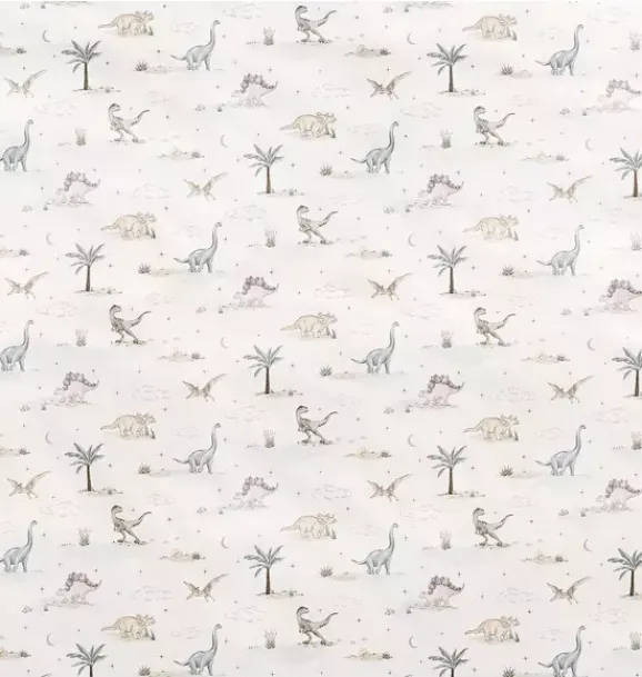 Janie and Jack Blankets And Quilts|Nursery-Dino Dreams Baby Duvet Set - sage