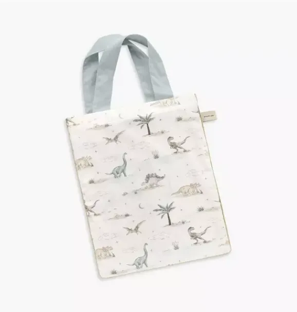 Janie and Jack Blankets And Quilts|Nursery-Dino Dreams Baby Duvet Set - sage