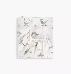 Janie and Jack Diapering|Nursery-Dino Dreams Changing Pad Cover - sage