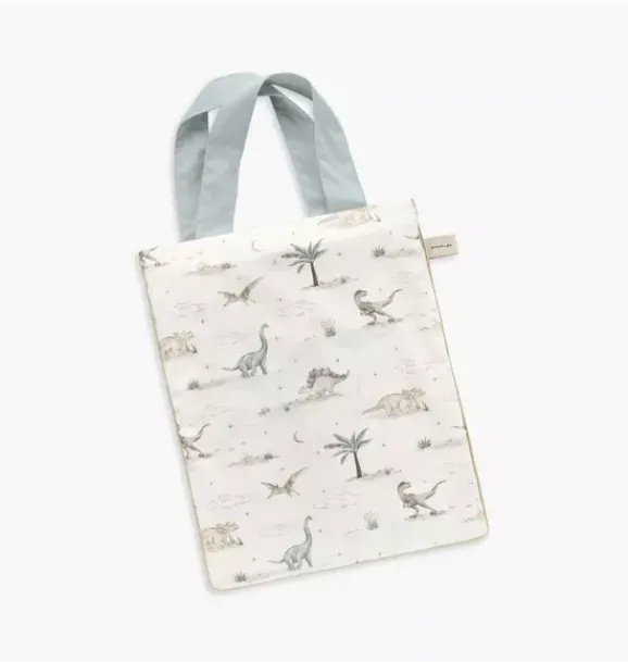 Janie and Jack Sheets|Nursery-Dino Dreams Crib Sheet - sage