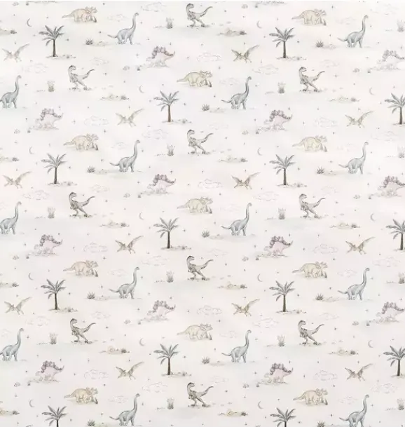 Janie and Jack Blankets And Quilts-Dino Dreams Twin Set - sage