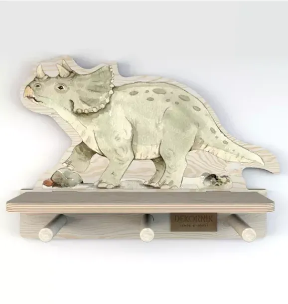Janie and Jack Shelving-Dino Mini Shelf multi