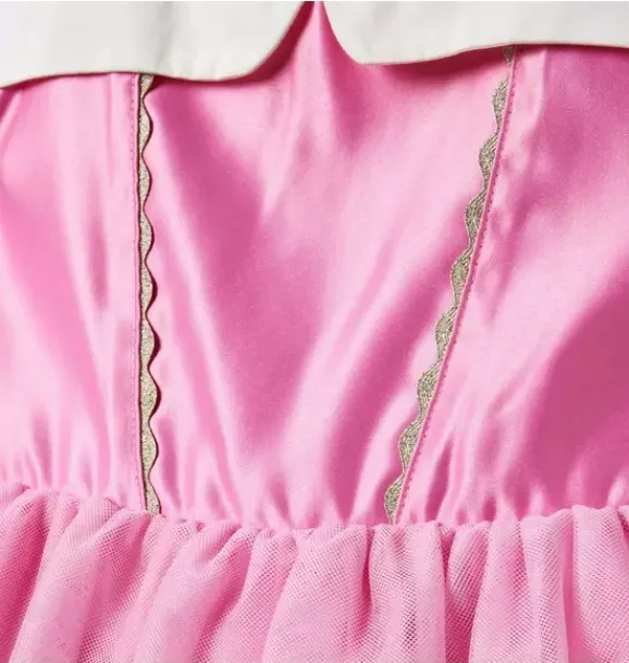 Janie and Jack Dresses-Disney Aurora Dress fuchsia
