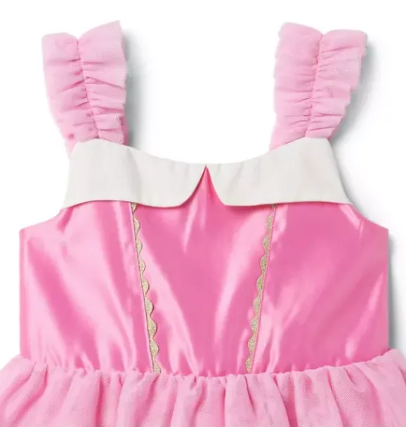 Janie and Jack Dresses-Disney Aurora Dress fuchsia