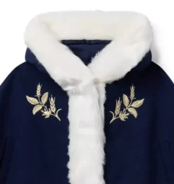 Janie and Jack Jackets & Coats-Disney Frozen Cape merchant marine