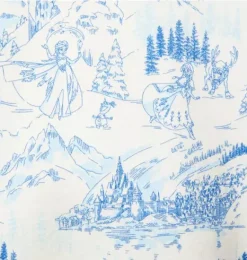 Janie and Jack Sweaters & Sweatshirts-Disney Frozen Toile Sweatshirt cream and sugar frozen toile