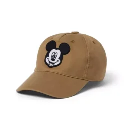 Janie and Jack Hats & Gloves|Disney Mickey Mouse Safari-Disney Mickey Mouse Cap dark khaki mickey mouse