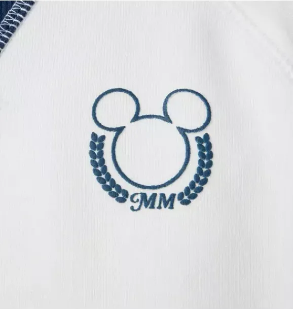 Janie and Jack Sweaters & Sweatshirts|Matching Sets-Disney Mickey Mouse French Terry Sweatshirt jet ivory