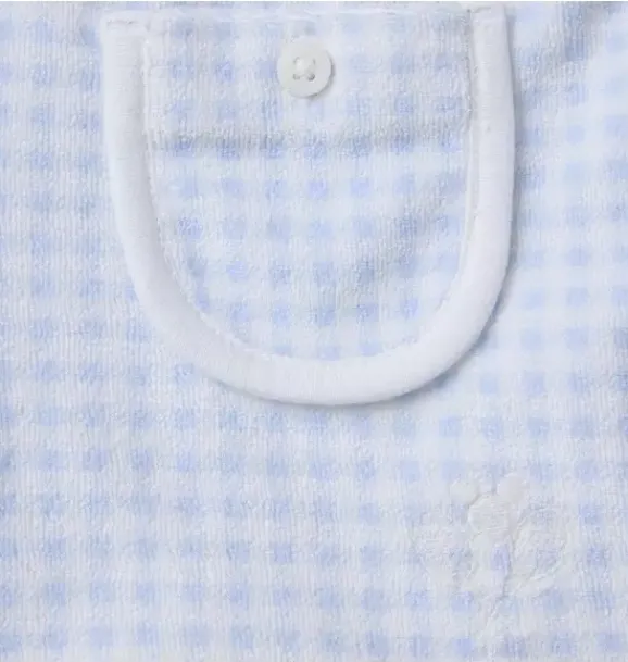 Janie and Jack Matching Sets|Skirts & Shorts-Disney Mickey Mouse Gingham Short light blue gingham