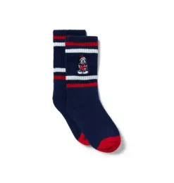 Janie and Jack Socks-Disney Mickey Mouse Holiday Crew Sock merchant marine mickey mouse