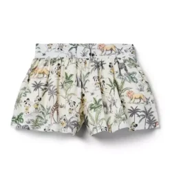 Janie and Jack Disney Mickey Mouse Safari|Swim Outfits-Disney Mickey Mouse Safari Short freshwater pearl mickey mouse safari