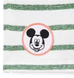 Janie and Jack Disney Mickey Mouse Safari|Matching Sets-Disney Mickey Mouse Striped Short ivy green stripe