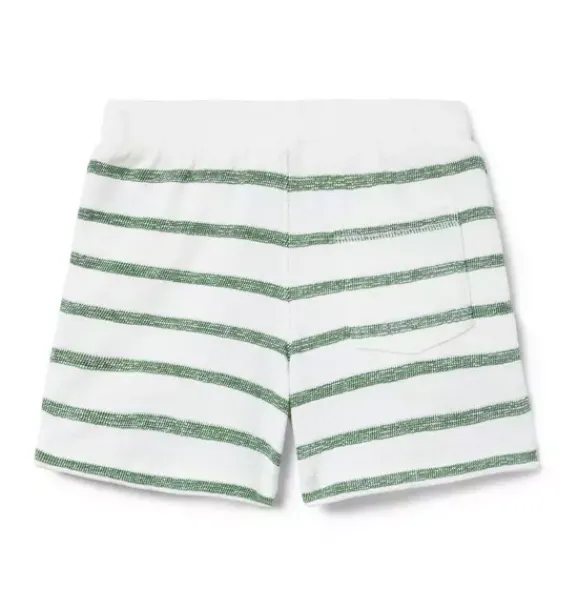 Janie and Jack Disney Mickey Mouse Safari|Matching Sets-Disney Mickey Mouse Striped Short ivy green stripe