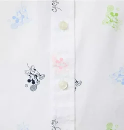 Janie and Jack Shirts-Disney Mickey Mouse Tennis Icon Shirt white mickey mouse tennis