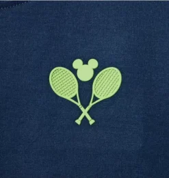 Janie and Jack Tees-Disney Mickey Mouse Tennis Tee navy