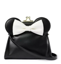 Janie and Jack Disney Mickey Mouse Safari|Handbags & Backpacks-Disney Minnie Mouse Bow Purse jj black