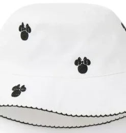 Janie and Jack Disney Mickey Mouse Safari|Hats, Scarves, & Gloves-Disney Minnie Mouse Icon Bucket Hat white minnie mouse