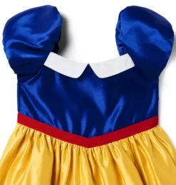 Janie and Jack Dresses-Disney Snow White Dress sunshine gold