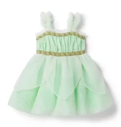 Janie and Jack Dresses-Disney Tinker Bell Dress mint candy