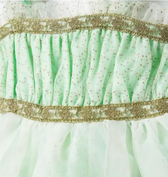 Janie and Jack Dresses-Disney Tinker Bell Dress mint candy