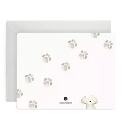Janie and Jack Stationery-Dog Days Flat Notes multi