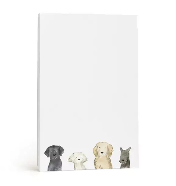 Janie and Jack Stationery-Dog Days Notepad multi