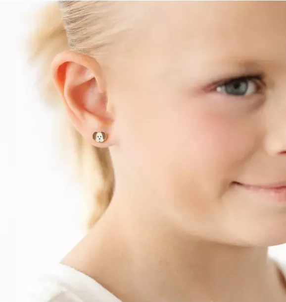 Janie and Jack Jewelry|Kids Accessories-Dog Stud Earring multi