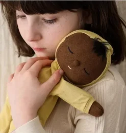 Janie and Jack Dolls-Dozy Dinkum - Mini yellow