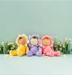 Janie and Jack Dolls-Dozy Dinkums - Pip - buttercup