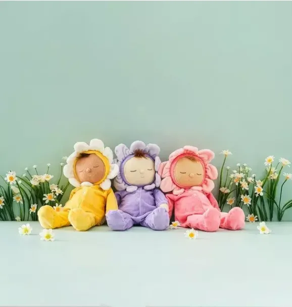 Janie and Jack Dolls-Dozy Dinkums - Pip - buttercup